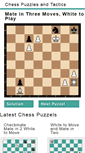 Mobile Screenshot of chesspuzzlesonline.com